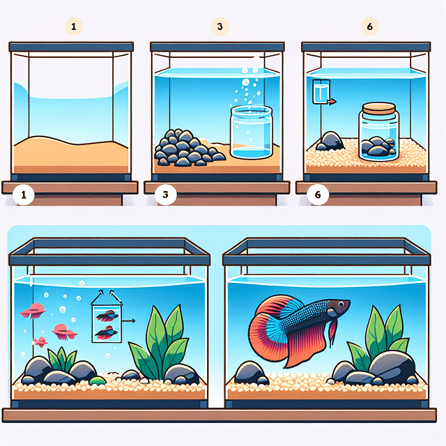 betta fish tank 5 gallons