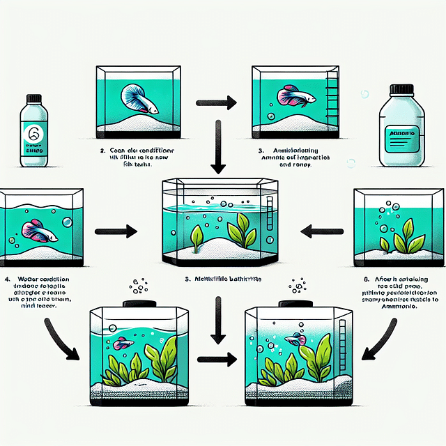 cycling new betta fish tank