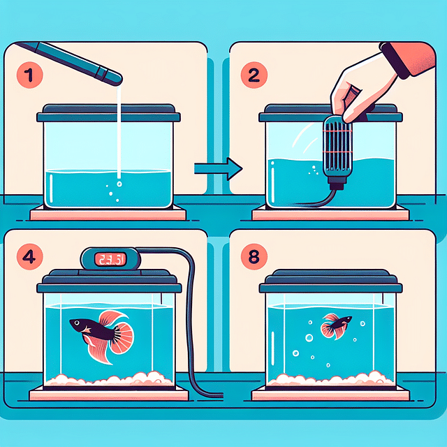 aquarium heater in betta tank