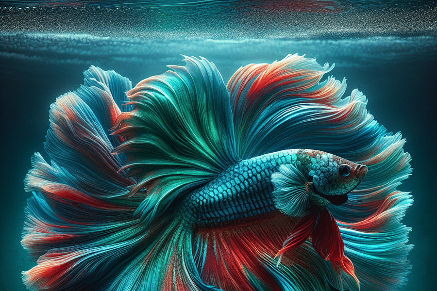 Siamese Finery betta fish