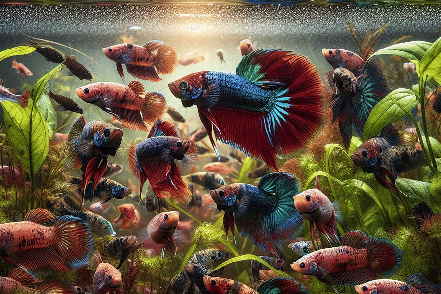 wild betta fish behavior