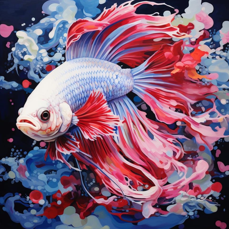 Red, White, Pink, and Blue: The Colorful World of Betta Fish and What It Means