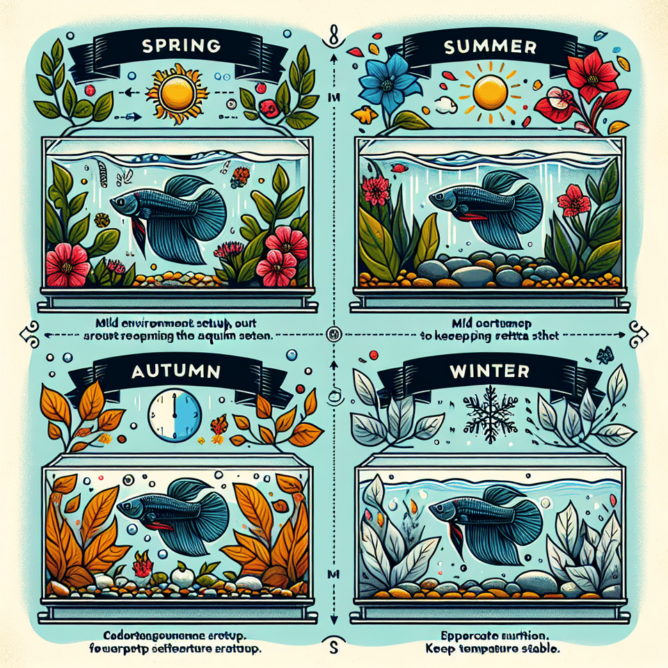 Seasonal Betta Care: How to Adjust Your Betta Fish Routine with the Changing Seasons
